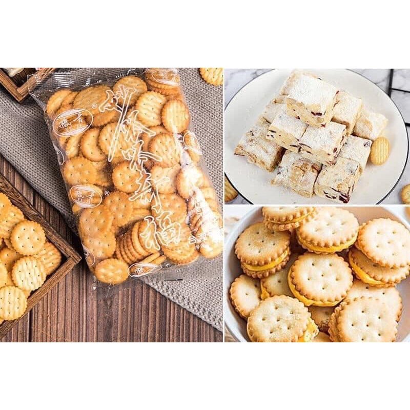 Bánh quy mặn gói 250gr