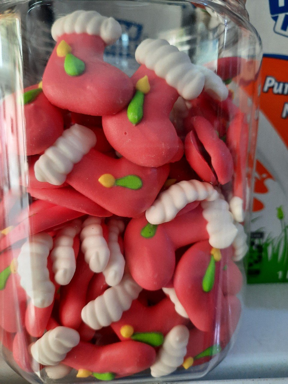 Bông đường Trang Trí Noel- chiếc vớ