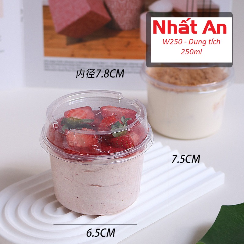 Hộp nhựa W250ml (250ml)