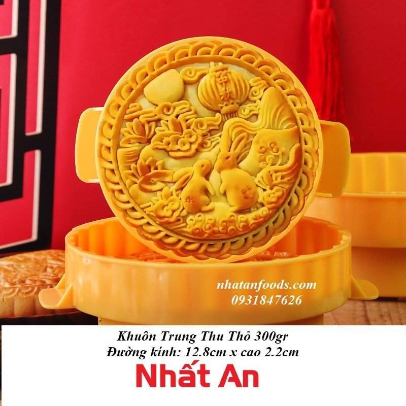 Khuôn Trung Thu Thỏ Lồng Đèn (Có 3 size)