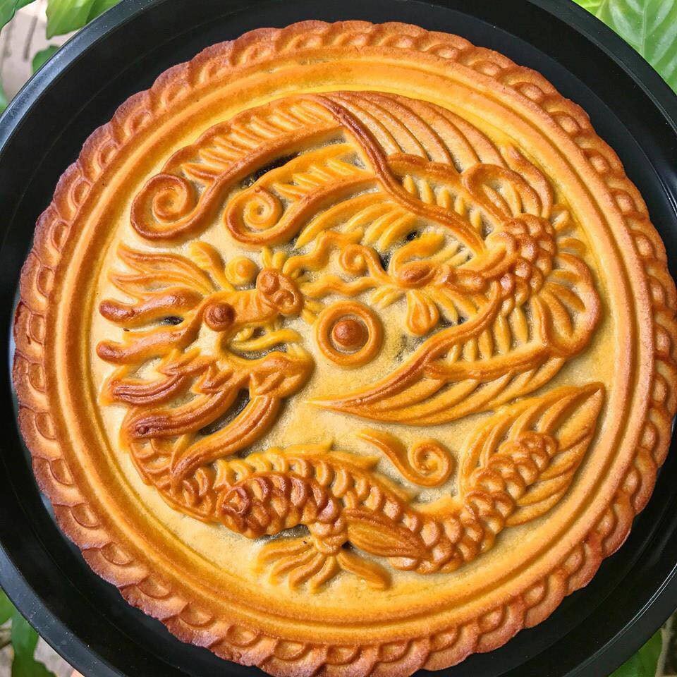 Khuôn Trung Thu Rồng Phượng 1kg2