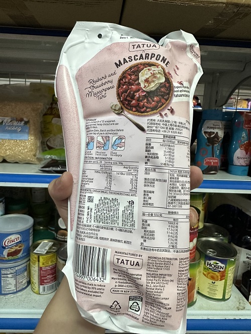 Phô mai Mascarpone Tatua 1kg