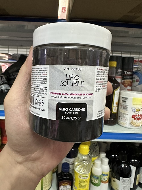 Bột màu đen gốc dầu LIPO SOLUBLE 10gr/ 25gr/ 50gr