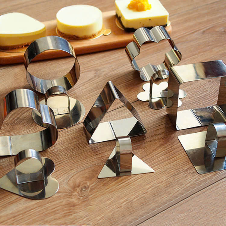 Khuôn ring làm bánh mouse (có 5 kiểu)