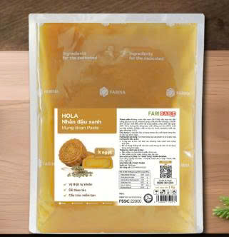 Nhân trung thu đậu xanh HOLA FARINA 1kg