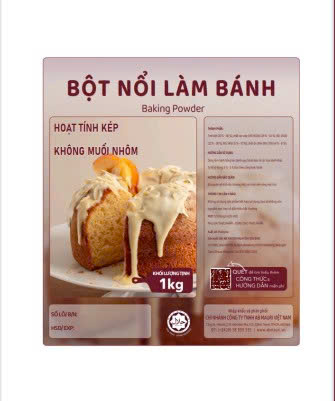 Bột nổi / Baking powder Mauri (Có 3 size)