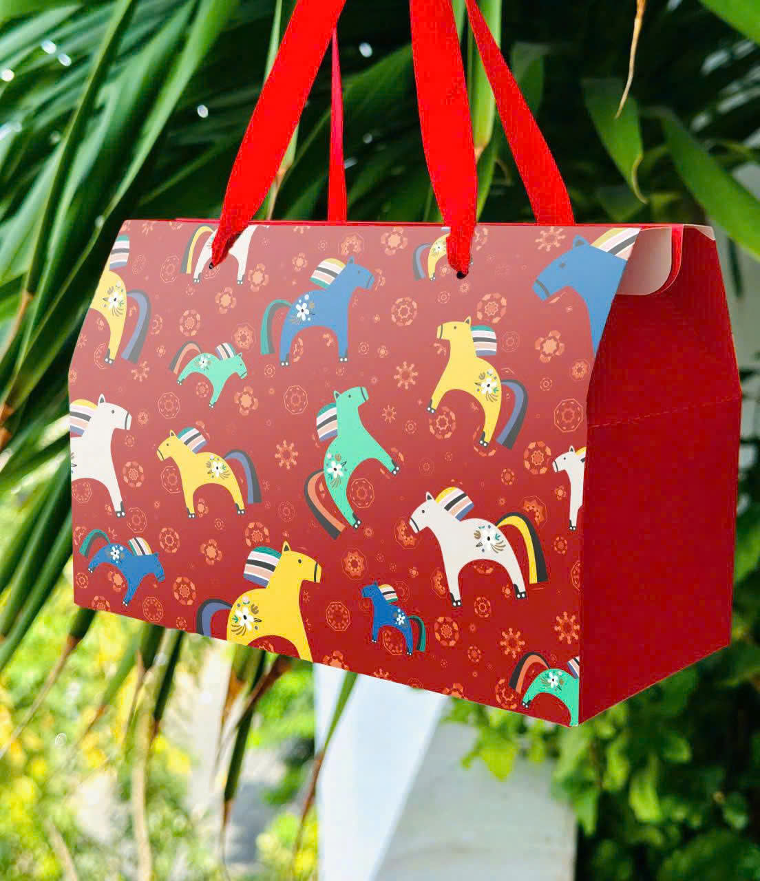 Hộp Tết kẹo mứt trung Phát Lộc