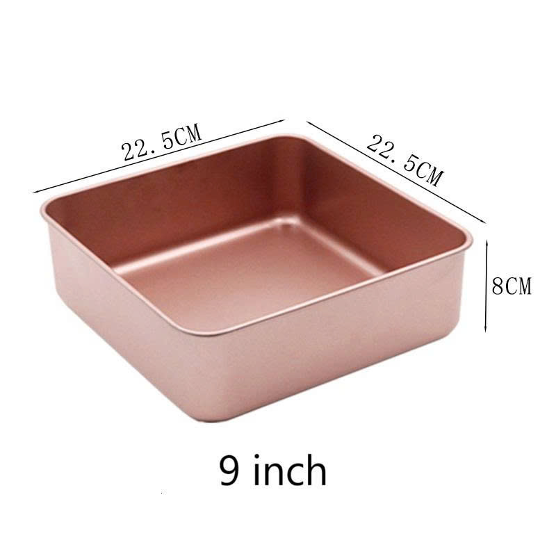 khuôn vuông chống dính 9 inch 22.5x8cm