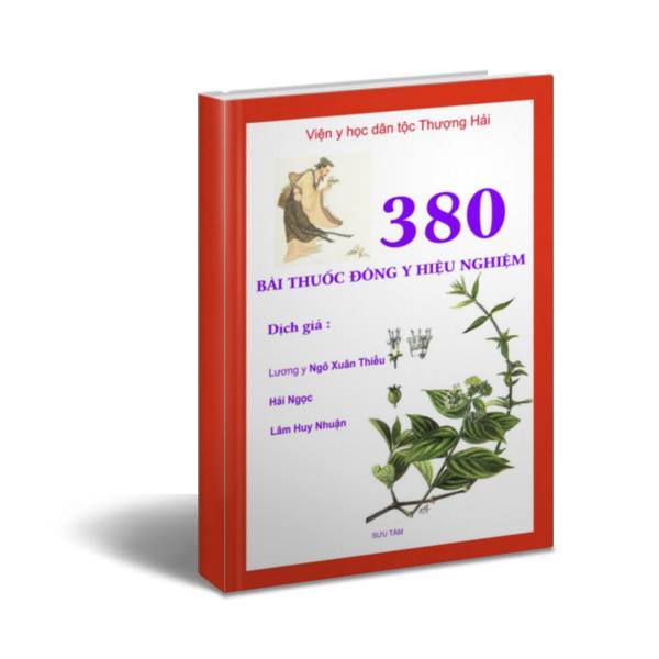 Sách 380 bài thuốc đông y hiệu nghiệm
