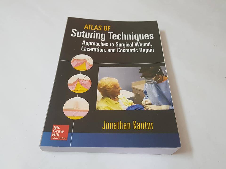 Sách Atlas of Suturing Techniques: Approaches to Surgical Wound, Laceration, and Cosmetic Repair