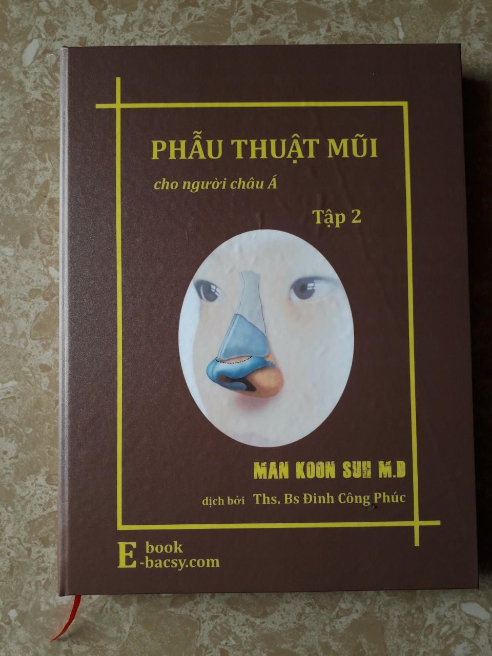 Sách phẫu thuật mũi người châu á ( Bộ 3 tập )