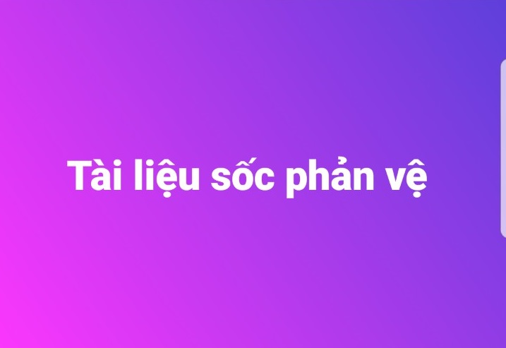 Sách sốc phản vệ - bệnh viện bạch mai