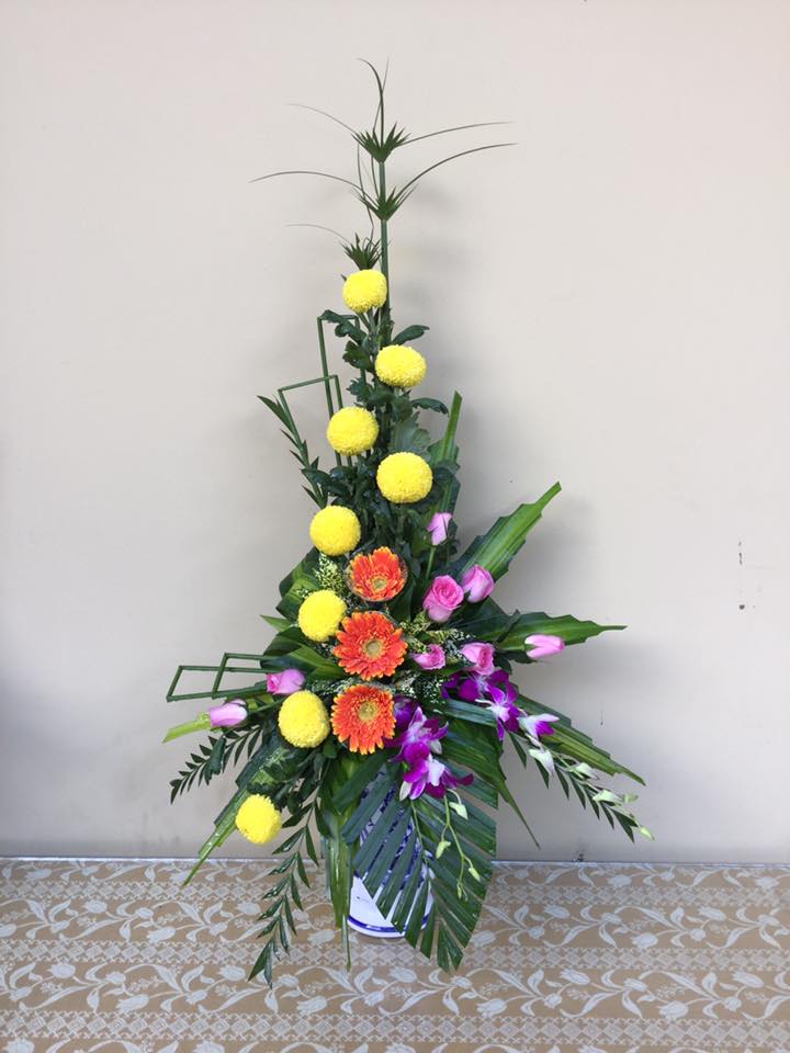 Over Cach Cắm Hoa Cuc Vang Sen Ly Hồng Huệ Lay ơn đẹp để Ban Thờ