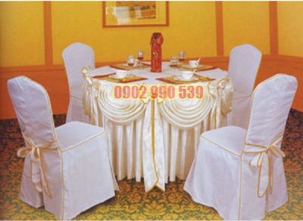 áo ghế nhà hàng tiệc cưới