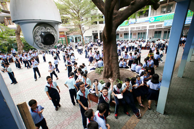 Tư vấn - Lắp đặt camera quan sát cho trường học, trường đại học 