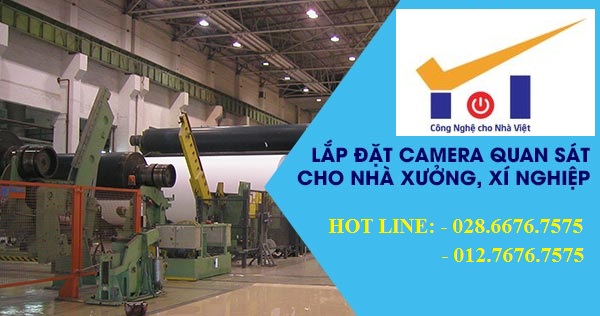 Lắp đặt hệ thống camera Kbvision chính hãng cho nhà xưởng sản xuất