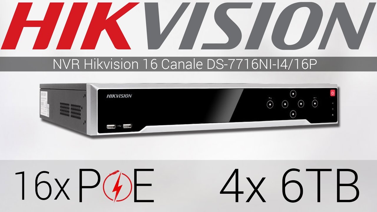 Tiết kiệm gần 7 triệu khi mua đầu ghi IP Hikvision 16 KÊNH DS-7716NI-I4/16P, gọi ngay!