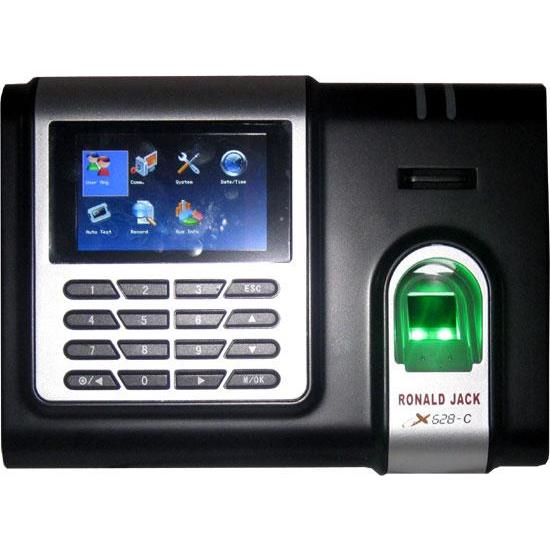 máy chấm công vân tay Ronald Jack X628C/USB+ID