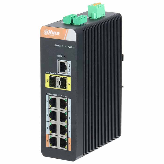 SWITCH POE 8 KÊNH DAHUA DH-PFS4210-8GT-DP