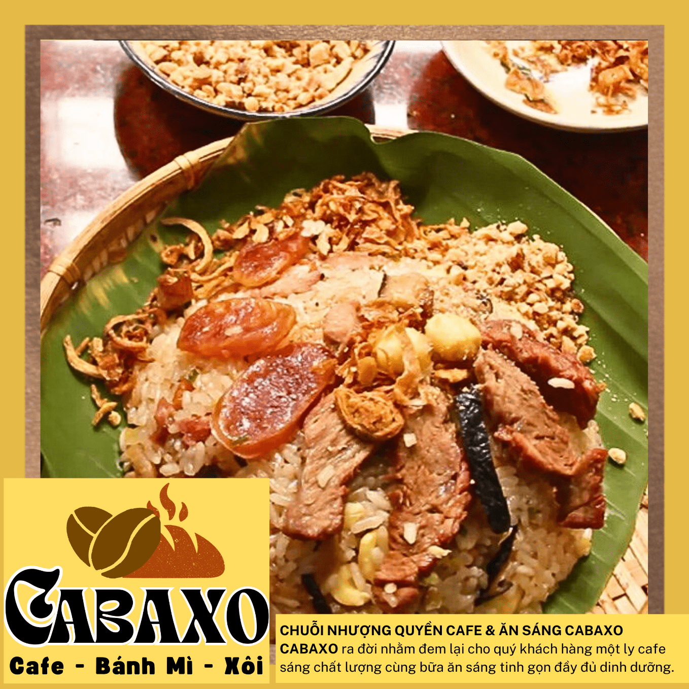 Xôi Xá Xíu CABAXO