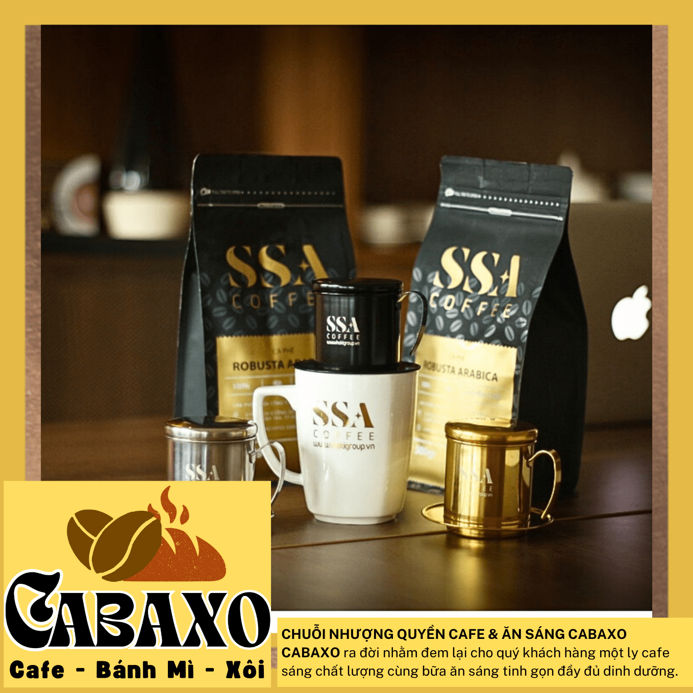 CABAXO ROBUSTA ARABICA 100%