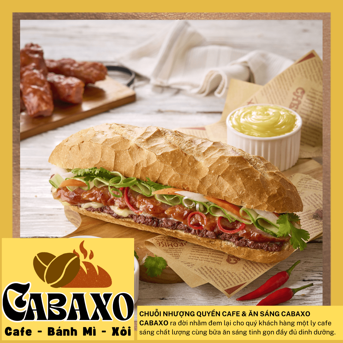 Bánh Mì Thịt CABAXO
