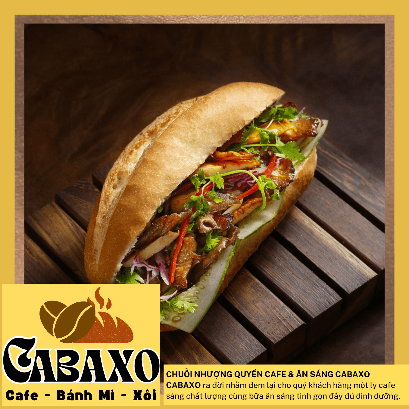 Bánh Mì Xá Xíu CABAXO