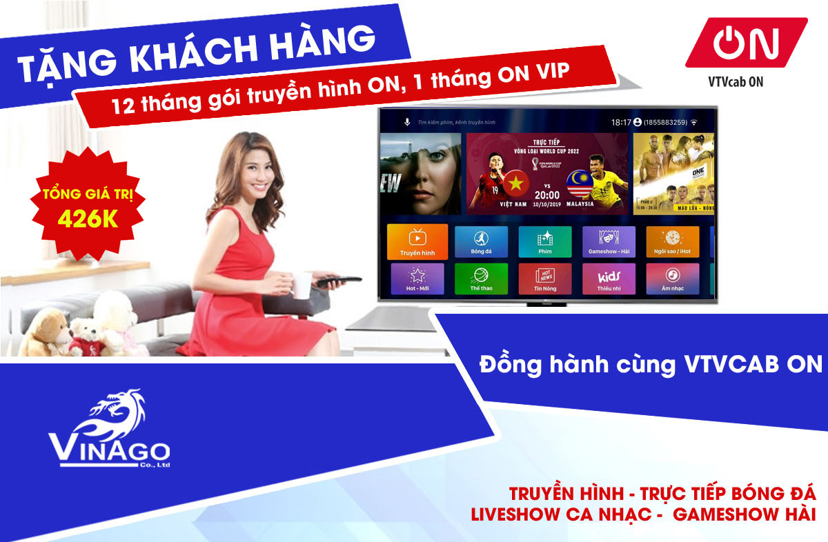 KHUYẾN MÃI NGAY 12 THÁNG SỬ DỤNG GÓI TRUYỀN VTVCAB ON TRÊN CÁC DÒNG ANDROID BOX CUNG CẤP BỞI ITVPLUS