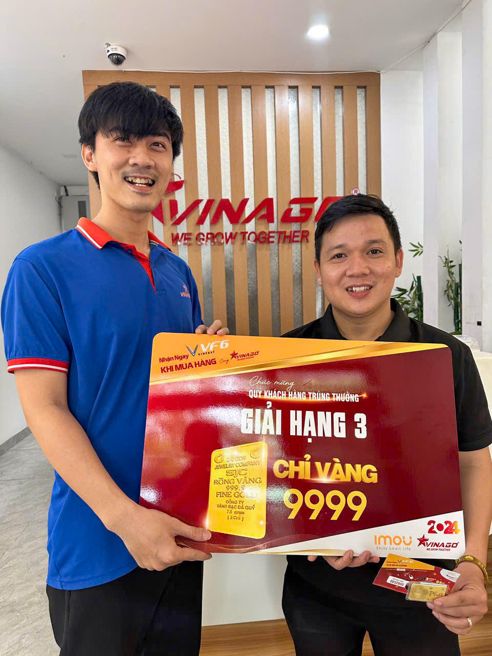 Chương trình quay số quý 3 của Vinago đã khép lại