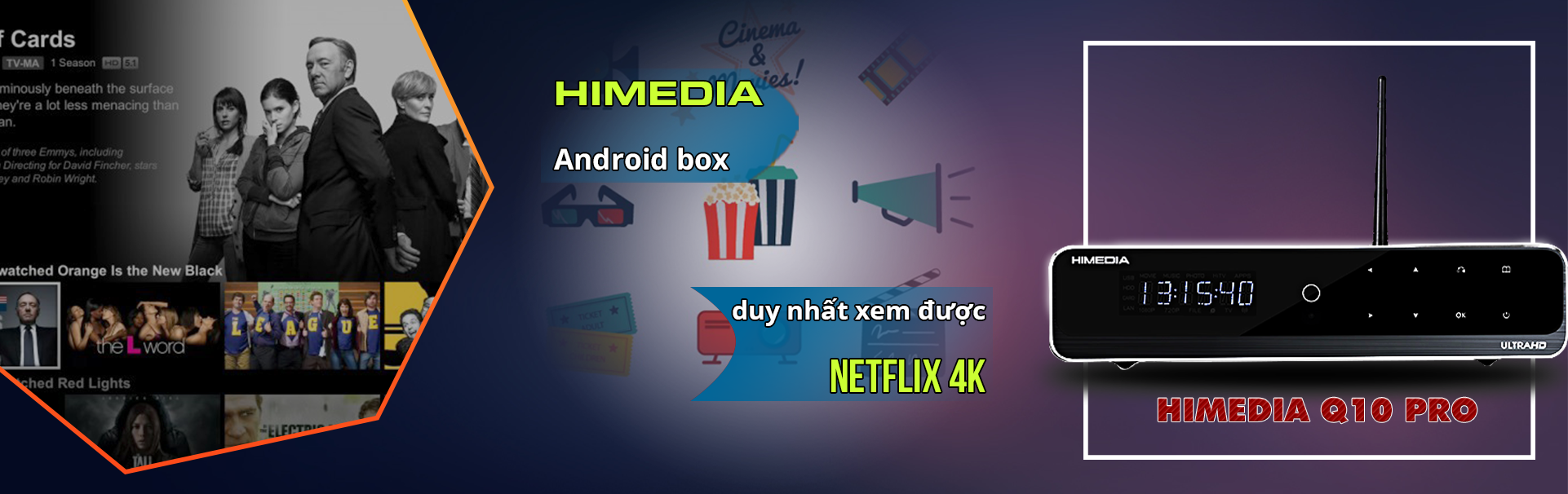 android box xem netflix 4k