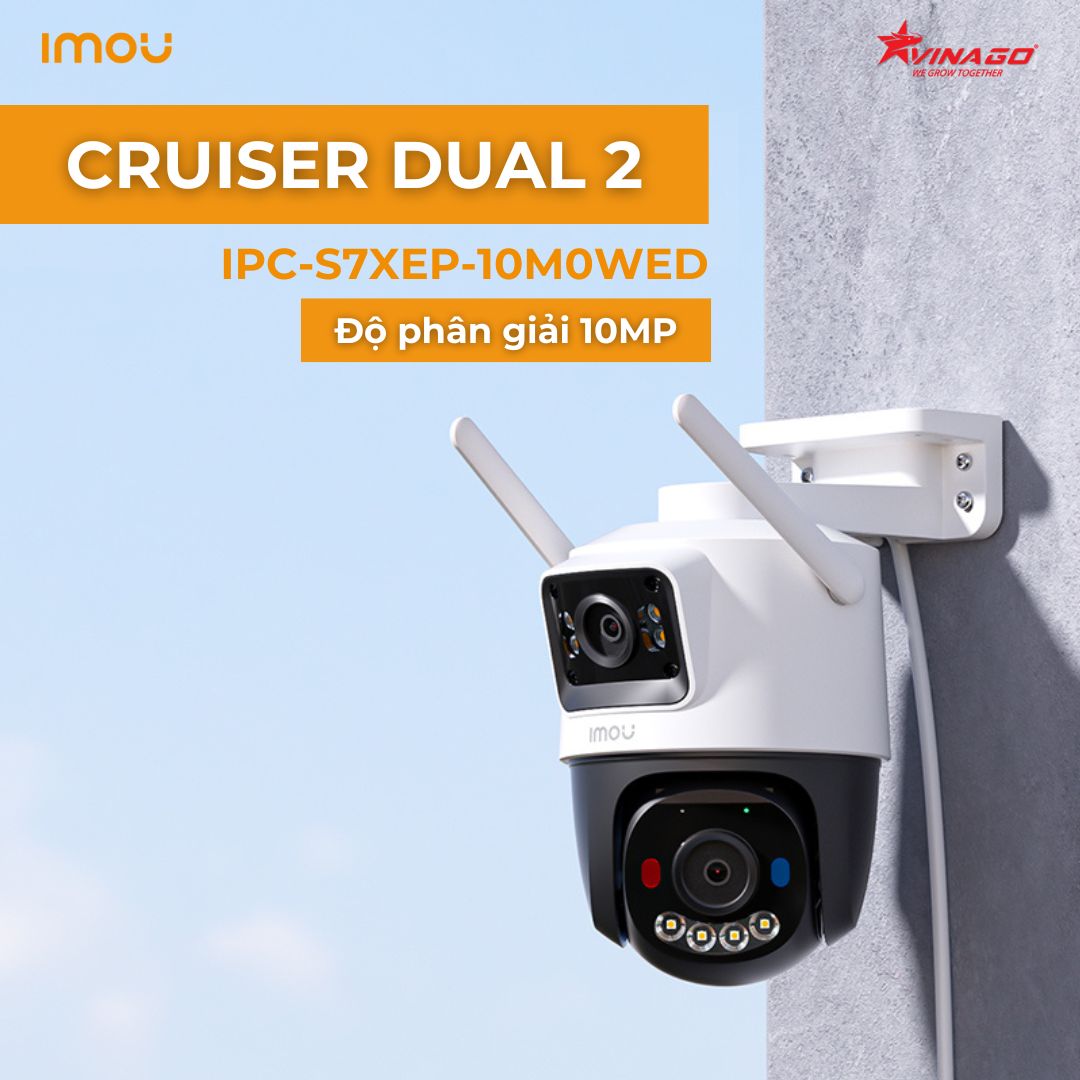 IMOU CRUISER DUAL 2 10MP - CAMERA IMOU NGOÀI TRỜI 2 MẮT - IPC-S7XEP ...