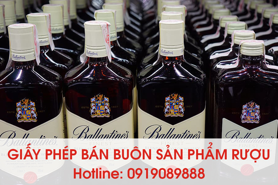 Thủ tục cấp giấy phép bán buôn sản phầm rượu 