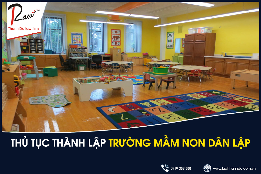 Thủ tục thành lập trường mầm non dân lập