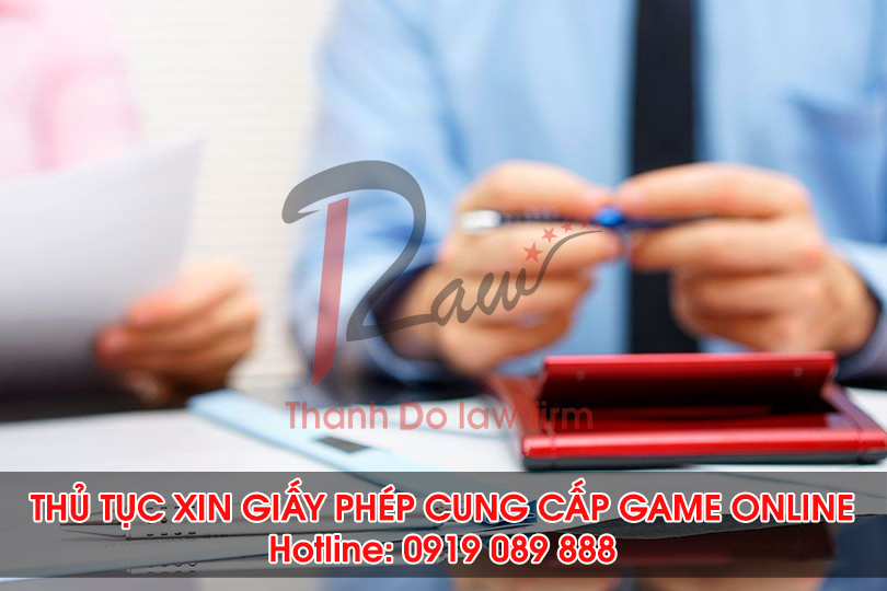 Thủ tục xin giấy phép cung cấp dịch vụ trò chơi điện tử G1 trên mạng