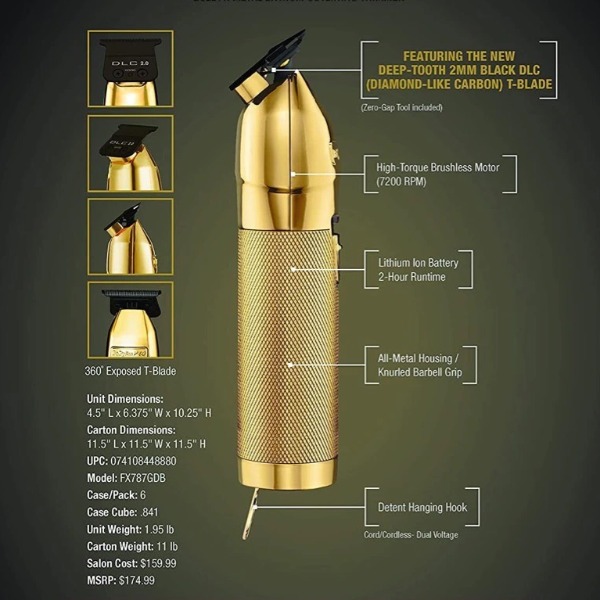 Tông Chấn Viền BaByLiss Gold FX