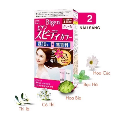 Nhuộm Bigen Speedy Nhập Khẩu