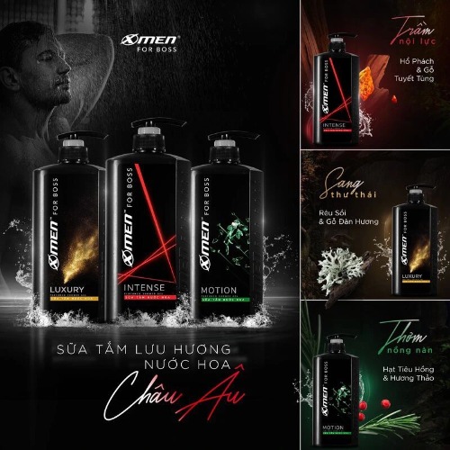 Sữa Tắm Xmen