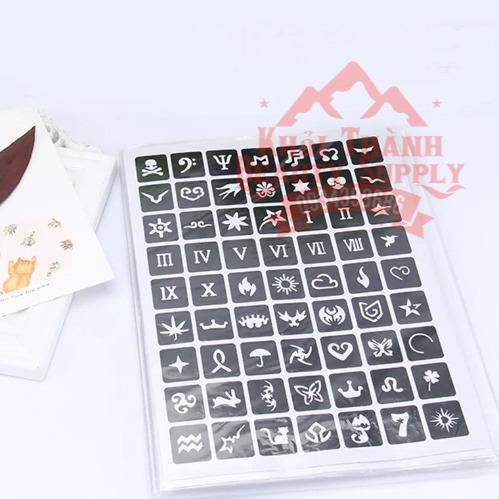 Quyển Mẫu Xăm Dán