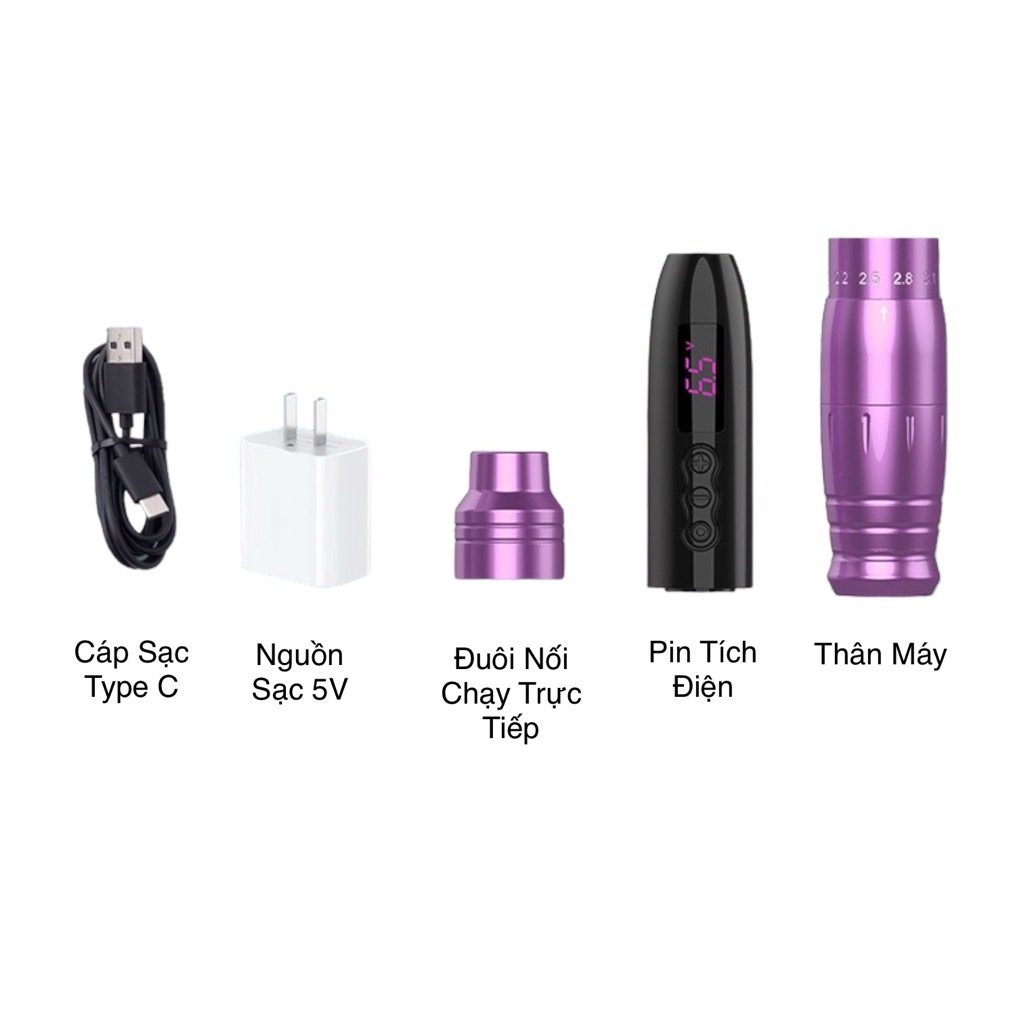 Máy Xăm Pen Tích Điện - Lola Air Pro