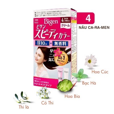 Nhuộm Bigen Speedy Nhập Khẩu