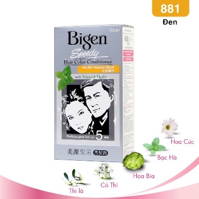 Nhuộm Bigen Speedy Xám