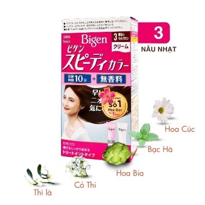 Nhuộm Bigen Speedy Nhập Khẩu