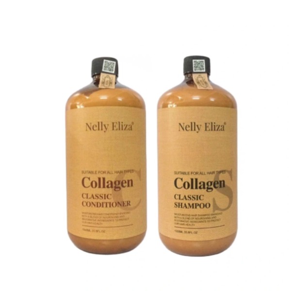 Dầu Cặp Nelly Eliza Collagen 1000ml