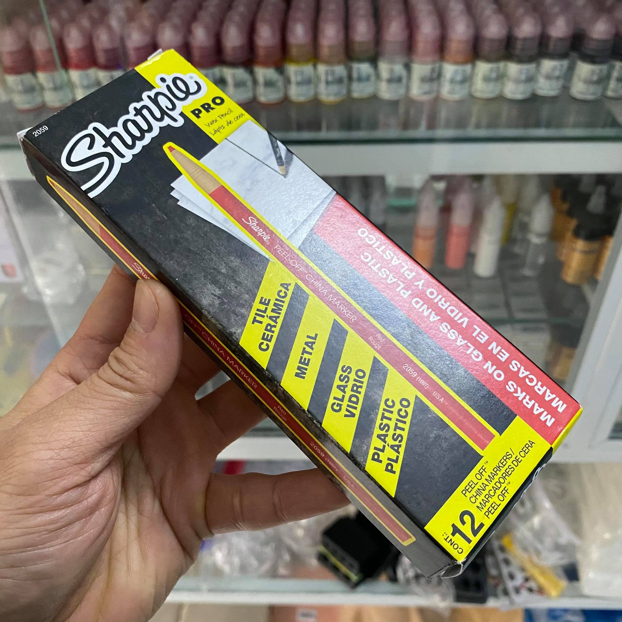 Chì Đá Sharpie Đỏ