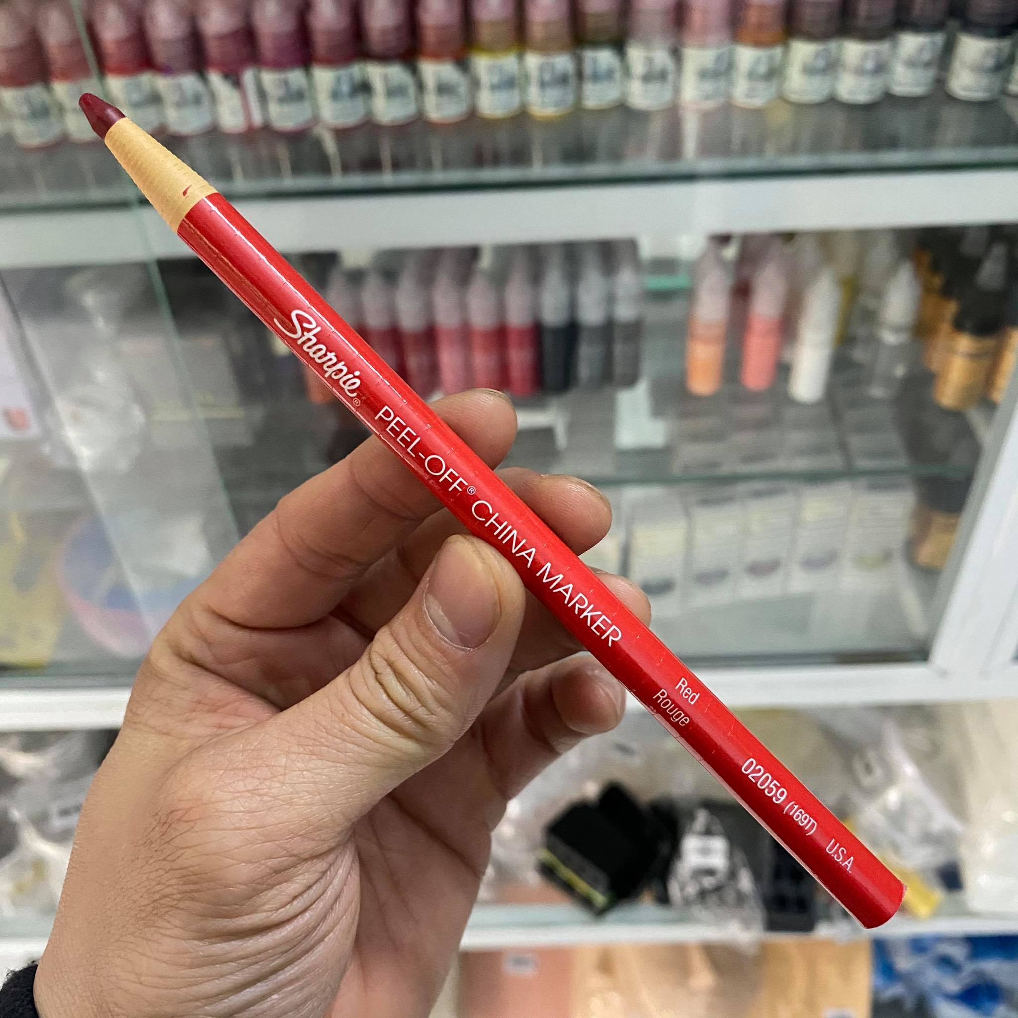 Chì Đá Sharpie Đỏ