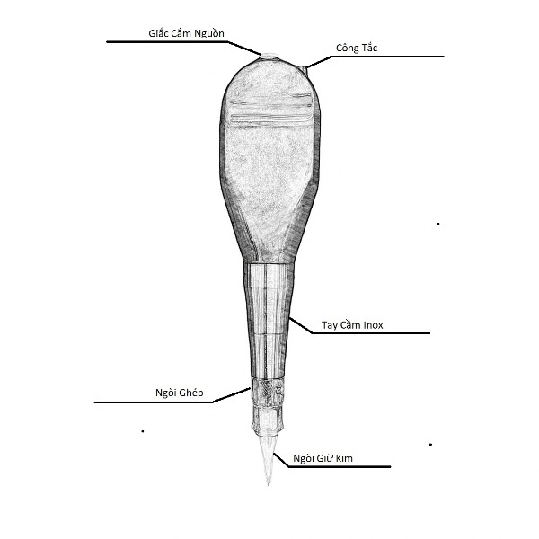 Máy Xăm Thần Thánh Không Chỉnh