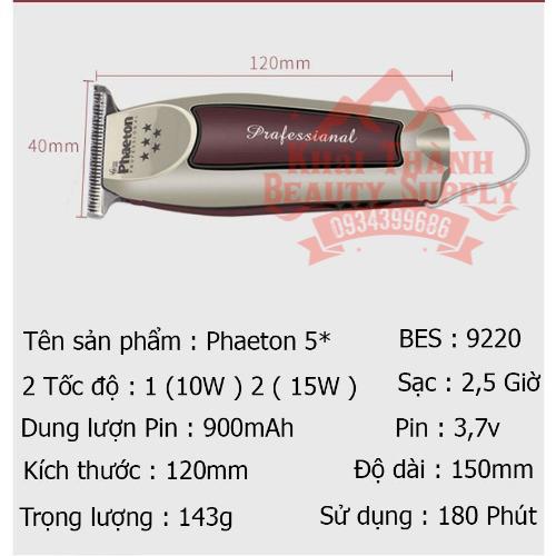 Tông Chấn Viền Phaeton No.1