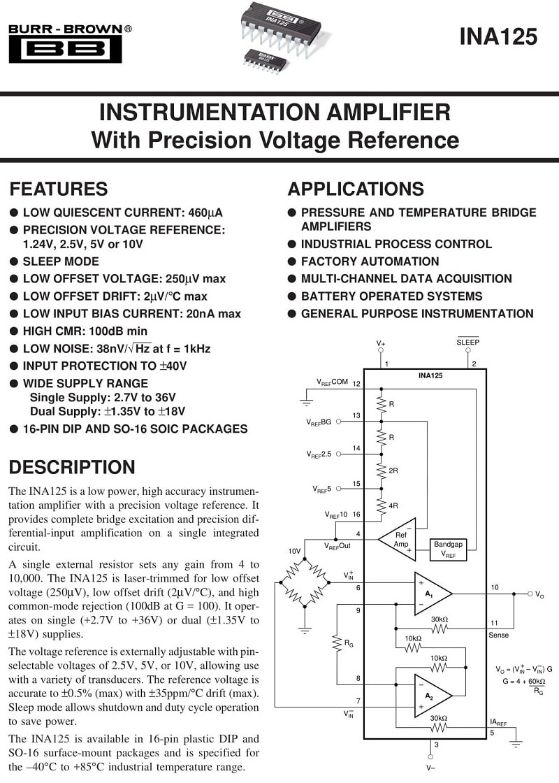 Op Amp Dual Precision Amplifier R-R I/O ±18V/36V 8-Pin SOIC T/R Op Amp Dual Precision Amplifier R-R I/O ±18V/36V 8-Pin SOIC T/R