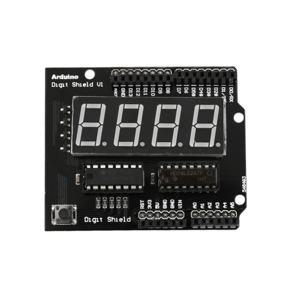 Arduino Digit Shield 4 Led – Vật Tư Giá Sỉ - Tổng Kho Solar