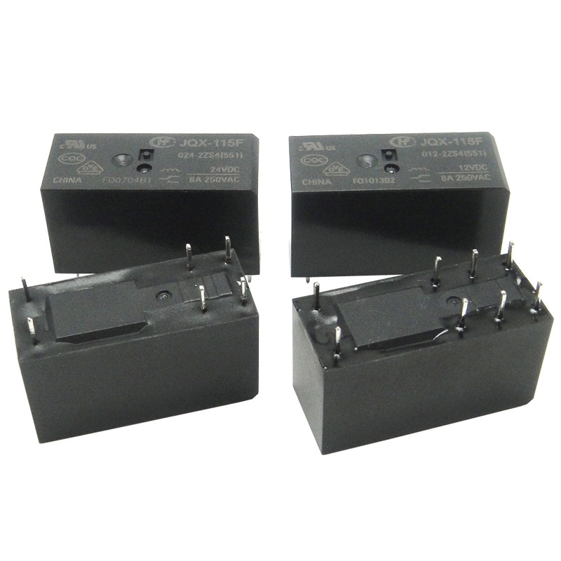 5 Relés De Micro Potencia Hf115f 024-2zs4 Dc24v 8a 250vac 8 | Envío gratis 5 Relés De Micro Potencia Hf115f 024-2zs4 Dc24v 8a 250vac 8 | Envío gratis